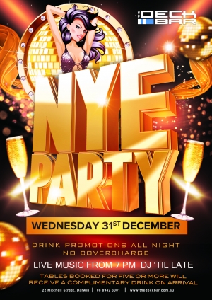NYE 2015 on the DECK